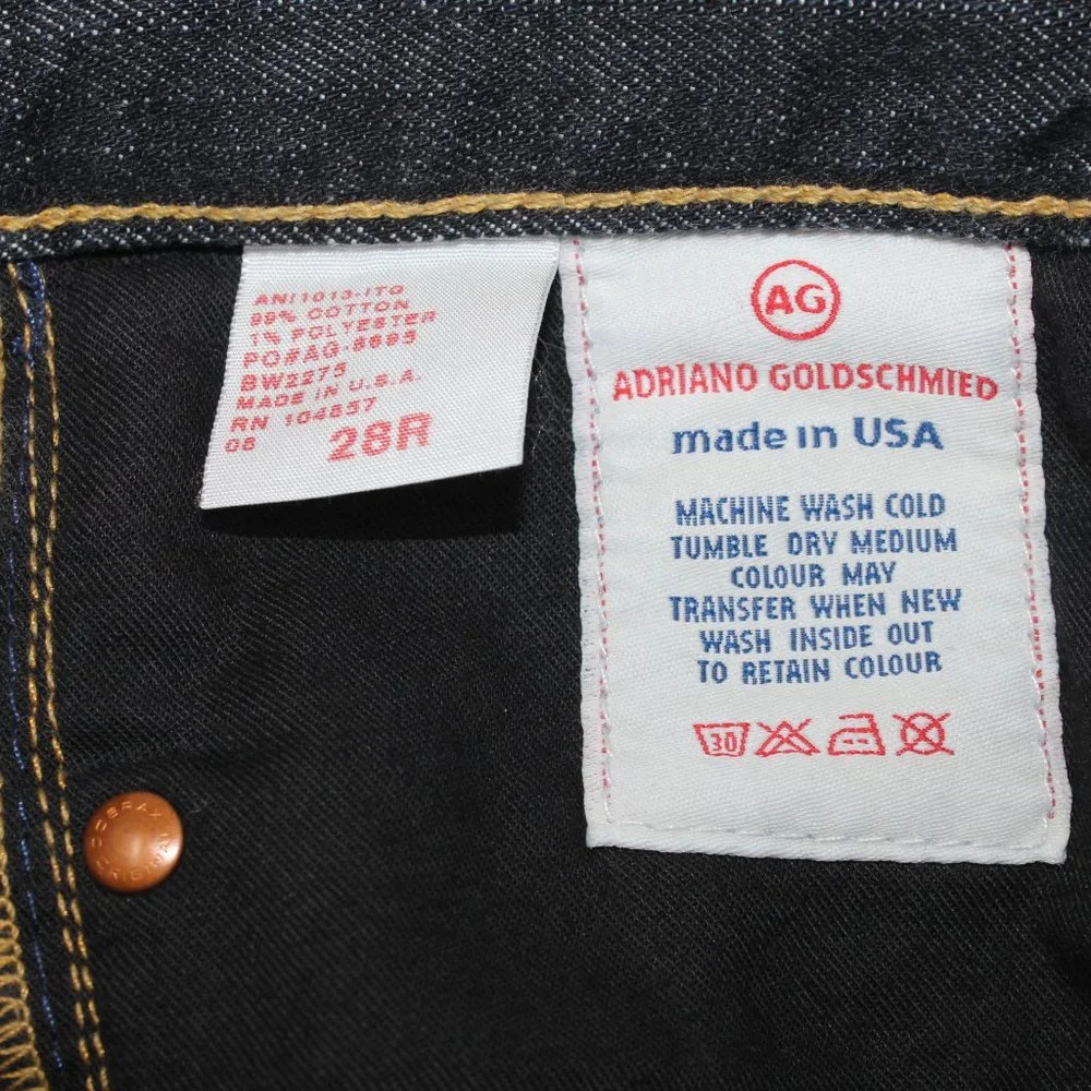 AG Adriano GoldSchmied Jeans Women's 28R Blue The Angel Bootcut w/ 28" inseam - Picture 11 of 11